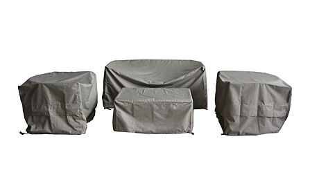 Bramblecrest Mauritius Two Seat Sofa Set Cover-Khaki-CV2SMA1G 1