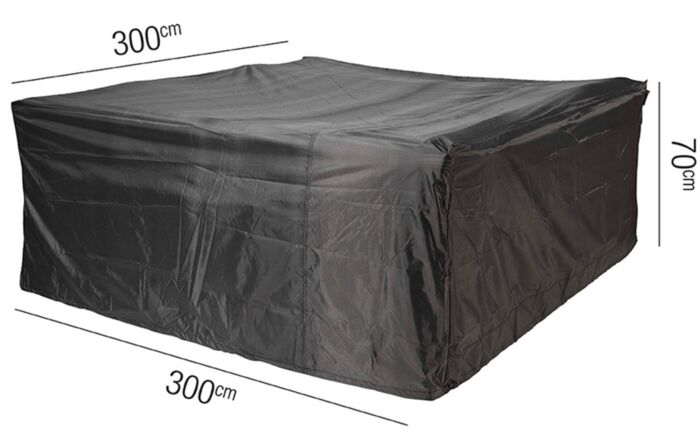 AeroCover Lounge Set Square 300 x 70cm High