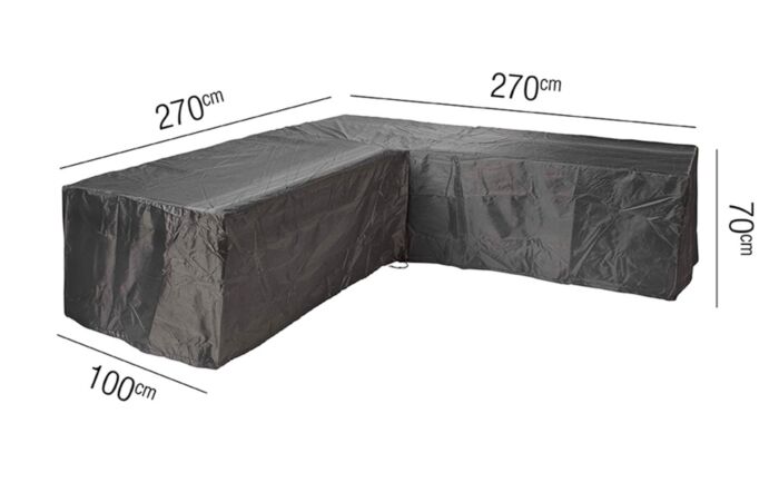 AeroCover L-Shape L270 x L270 x D100 x H70cm-18-C-7942