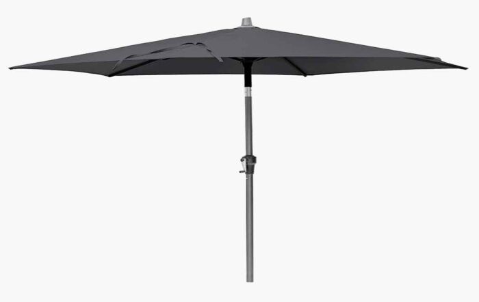 Platinum Riva Anthracite 2.5m Round Parasol with 25kg Base -18-118-GY 18-205-25 1