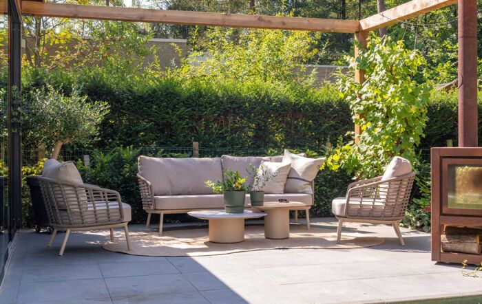 4 Seasons Outdoor Puglia Garden Lounge Sofa Set-91630/91631/91632