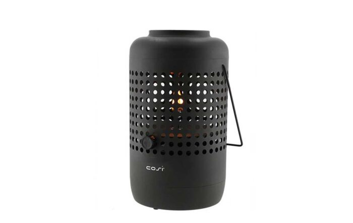 Pacific Lifestyle Black Cosiscoop Drop Fire Lantern-SKU: 18-532-BK