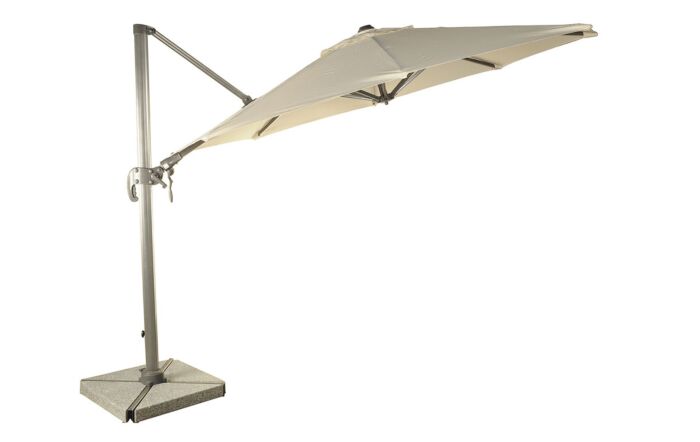 Bramblecrest Chichester 3M Round Parasol Including Granite Base And Cover-X16PG30R01-2