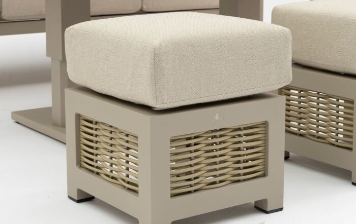 JB Furniture Conrad Three Seat Adjustable Garden Sofa Set - Latte-CW-AR212B