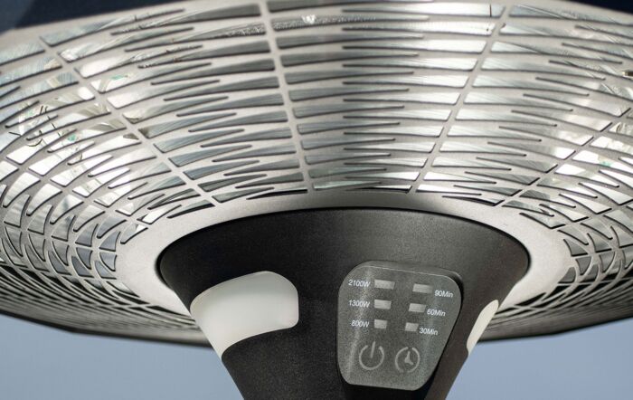 Maze Helio Freestanding Electric 2100W Patio Heater -HT-HEL-2100-FS