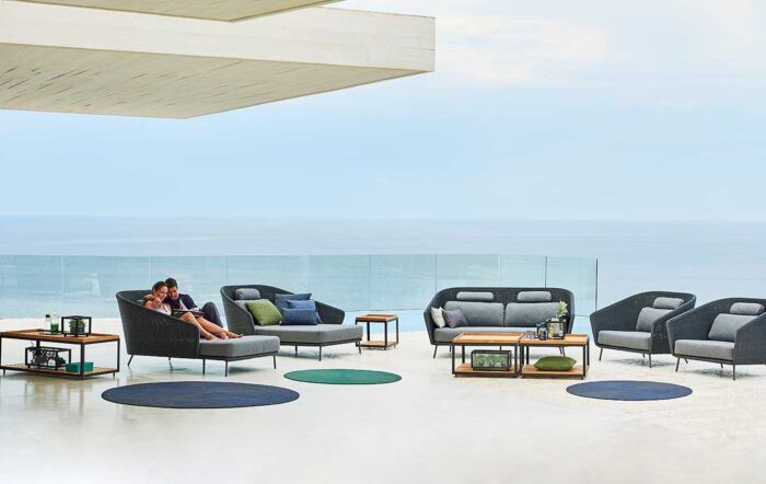 Cane-Line Mega Lounge Outdoor Set-55102LGAITG/54102LG