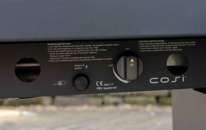 Pacific Lifestyle Cosivista Black 120 Fire Pit-18-524-BK