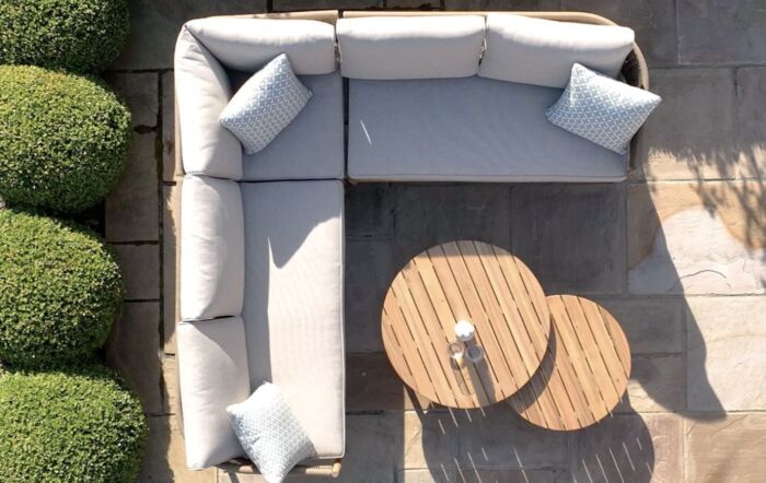 Maze Porto Garden Corner Lounge Set-PORTO-CSS-SS