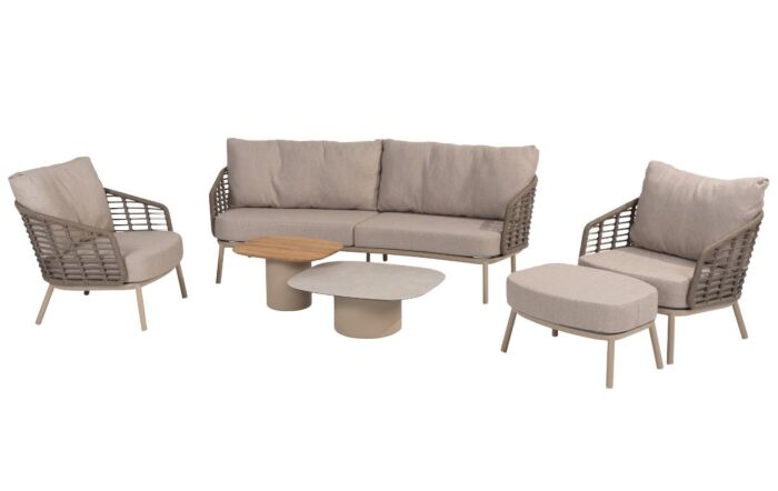 4 Seasons Outdoor Puglia Garden Lounge Sofa Set-91630/91631/91632