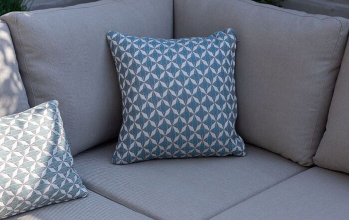 Maze Pulse Rectangular Corner Sofa Set With Adjustable Table - Oatmeal-FB-PUL-RCD-OT