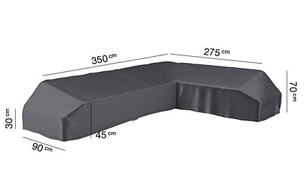Aerocover Left Hand Platform 350x275x90x30cm