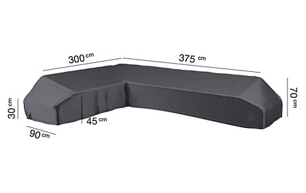 Aerocover Platform Right Hand 375x300x90x30cm