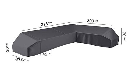 Aerocover Platform Left Hand 375x300x90x30cm