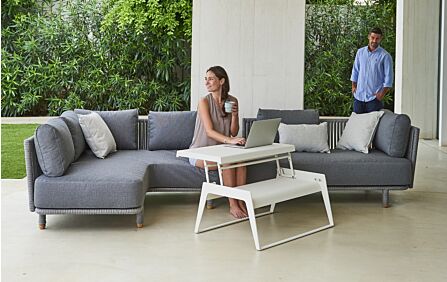 Cane-Line Moments Rope Small Garden Corner Sofa