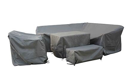 Bramblecrest Ripstop Tetbury L Shape Sofa Cover inc Armchair 