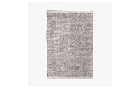 Pacific Lifestyle Indoor And Outdoor Graphite And White Rug