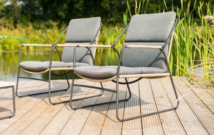4 Seasons Outdoor Scandic Rope Sofa Set