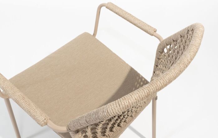 4 Seasons Outdoor Barista Rope Garden Stacking Chair