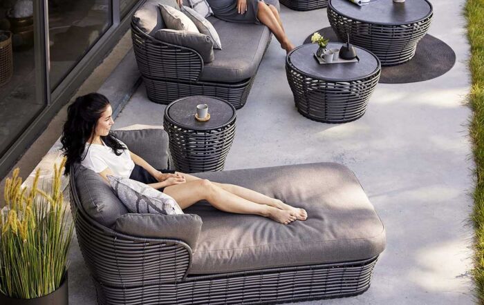 Cane-Line Basket Lounge Outdoor Set