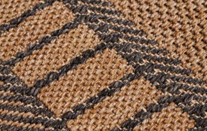 Pacific Lifestyle Indoor or Outdoor Black Border Rug