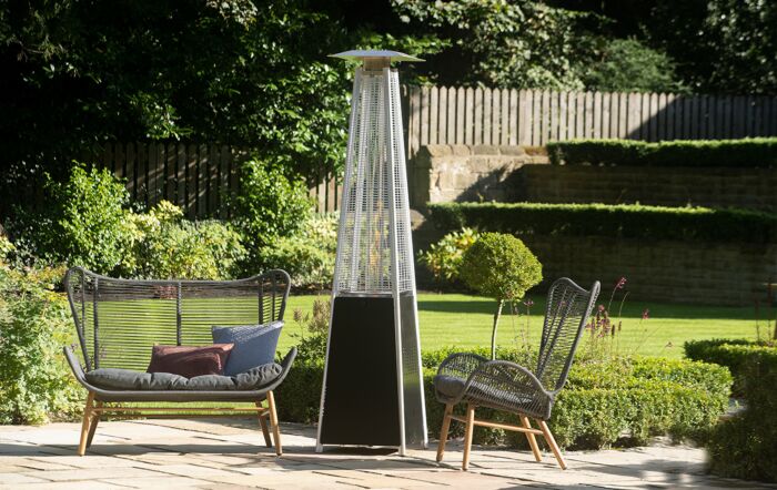 Pacific Lifestyle Black Quadrilateral Patio Heater 