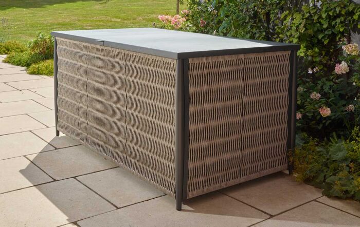 Bramblecrest Large Mauritius Garden Cushion Box with Liner