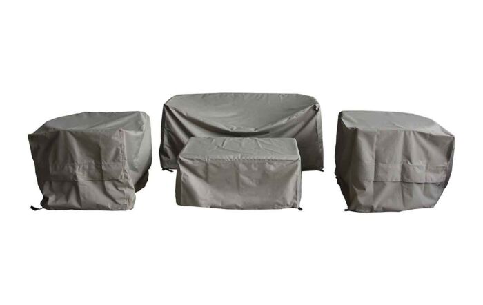 Bramblecrest Mauritius Two Seat Sofa Set Cover-Khaki