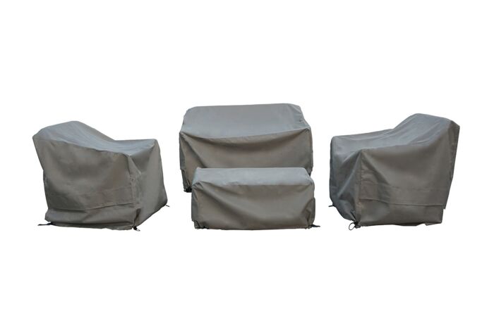 Bramblecrest Mauritius Two Seat Sofa Set Cover-Khaki