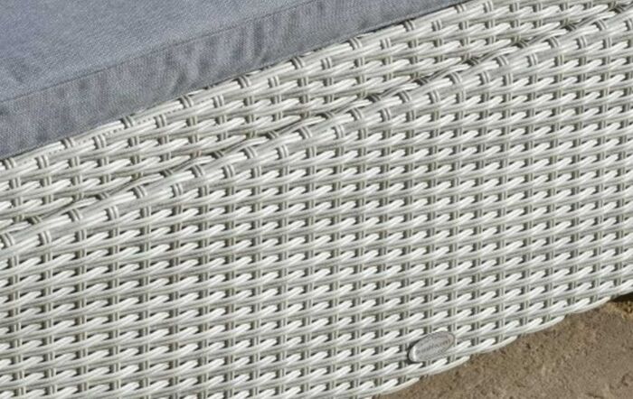 Bramblecrest Tetbury Small Corner Sofa Set with Mini Adjustable Table - Cloud Grey