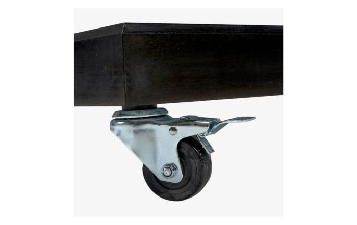 Platinum Challenger Champagne T2 3.5 x 2.6 mt Rectangular Free Arm Parasol With 90kg Wheeled Base