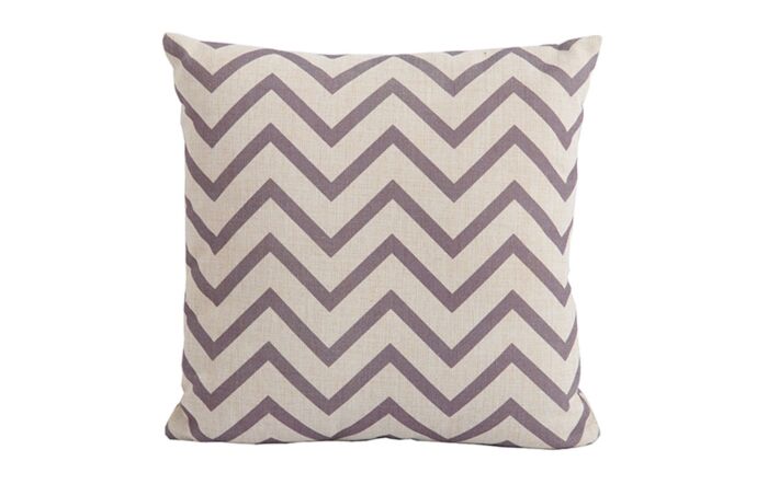 Bramblecrest Square Chevron Cocoa Scatter Cushion