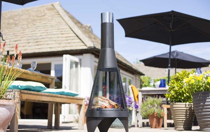La Hacienda Colorado Extra Large Steel Chimenea 