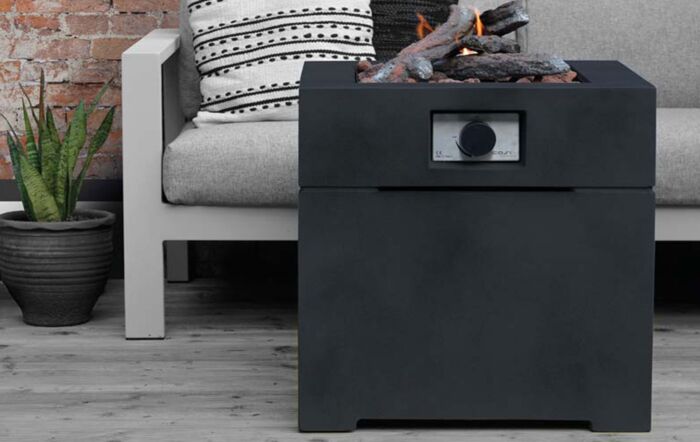 Pacific Lifestyle Anthracite Cosibrixx 60 Fire Pit