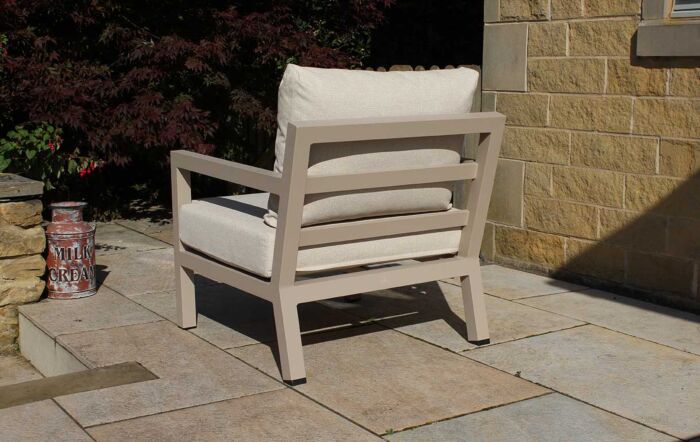 JB Furniture Hartforth Two Seat Garden Sofa Set - Cream