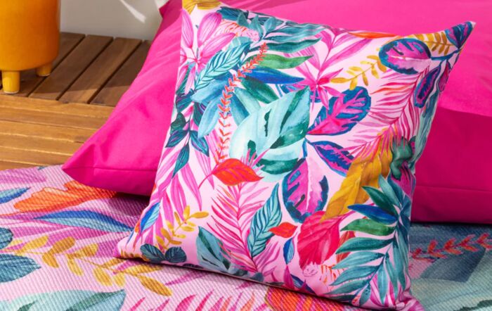 Furn. Psychedelic Jungle Outdoor Scatter Cushion