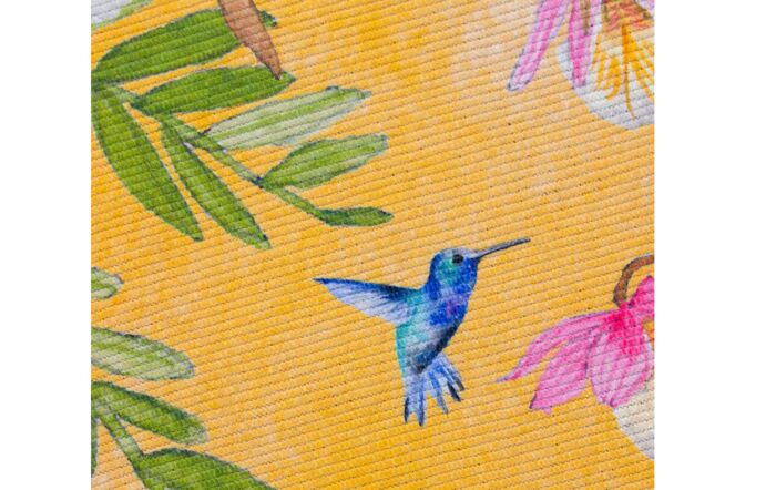 Furn. Leopard Outdoor Rug - Ochre