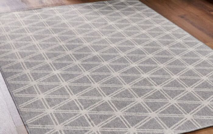 Pacific Lifestyle Geometric Design Indoor/Outdoor Rug