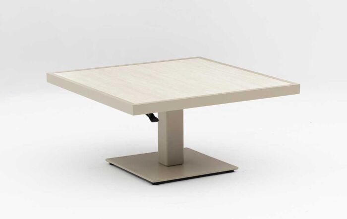 JB Furniture Hartforth Piston Adjustable Garden Corner Sofa Set - Cream