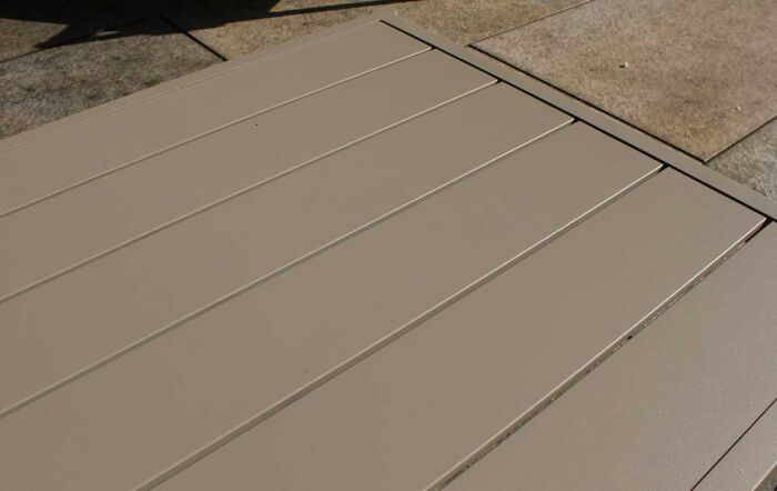 JB Furniture Jesmond Two Seat Rope and Aluminium Sofa Set - Beige