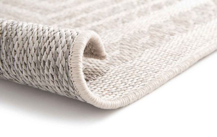 Maze Silver Indoor/Outdoor Rug 200cmx290cm