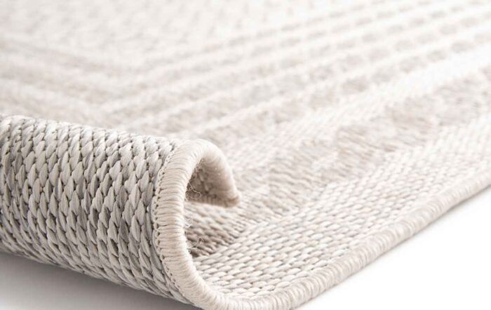 Maze Silver Indoor/Outdoor Rug - 160cmx230cm