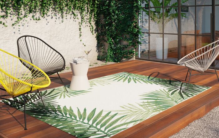 Maze Botany Leaf Indoor/Outdoor Rug 200cmx290cm