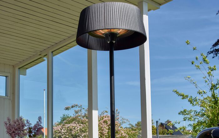 Maze  2100W Lyra Charcoal Freestanding Electric Patio Heater 