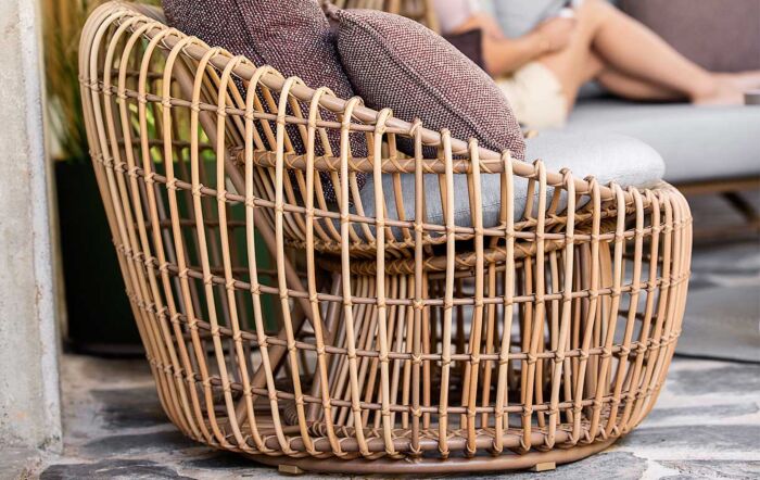 Cane-Line Garden Nest Two Chairs and Sofa Set