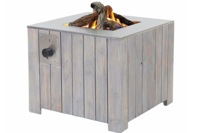 Pacific Lifestyle Cosicube Grey Wash Fire Pit