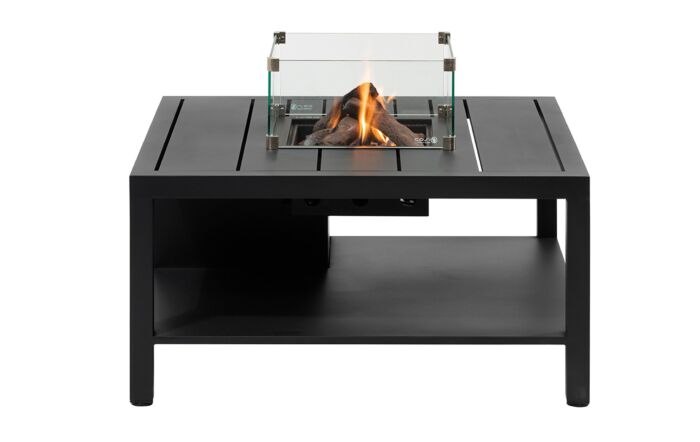 Pacific Lifestyle Cosiflow Anthracite 100 Square Fire Pit Table 