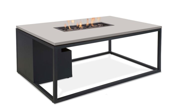 Pacific Lifestyle Cosiloft 120 Black and Grey Firepit