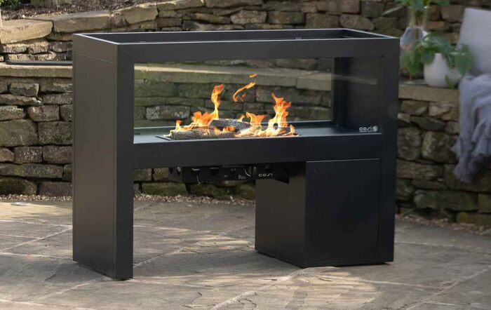Pacific Lifestyle Cosivista Black 120 Fire Pit