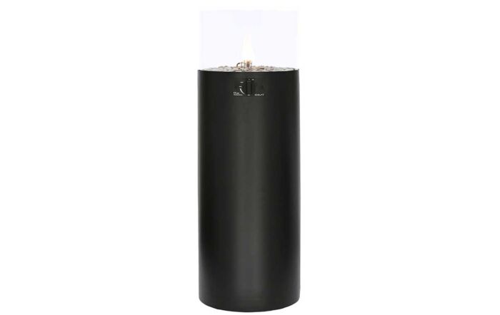 Pacific Lifestyle Cosiscoop Black Pillar Fire Lantern