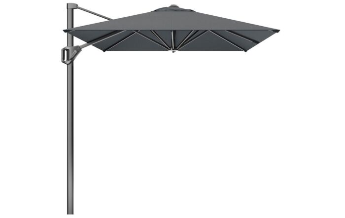 Platinum Voyager Anthracite T1 3m x 2m Oblong Parasol with 90kg Granite Base & FREE Cover
